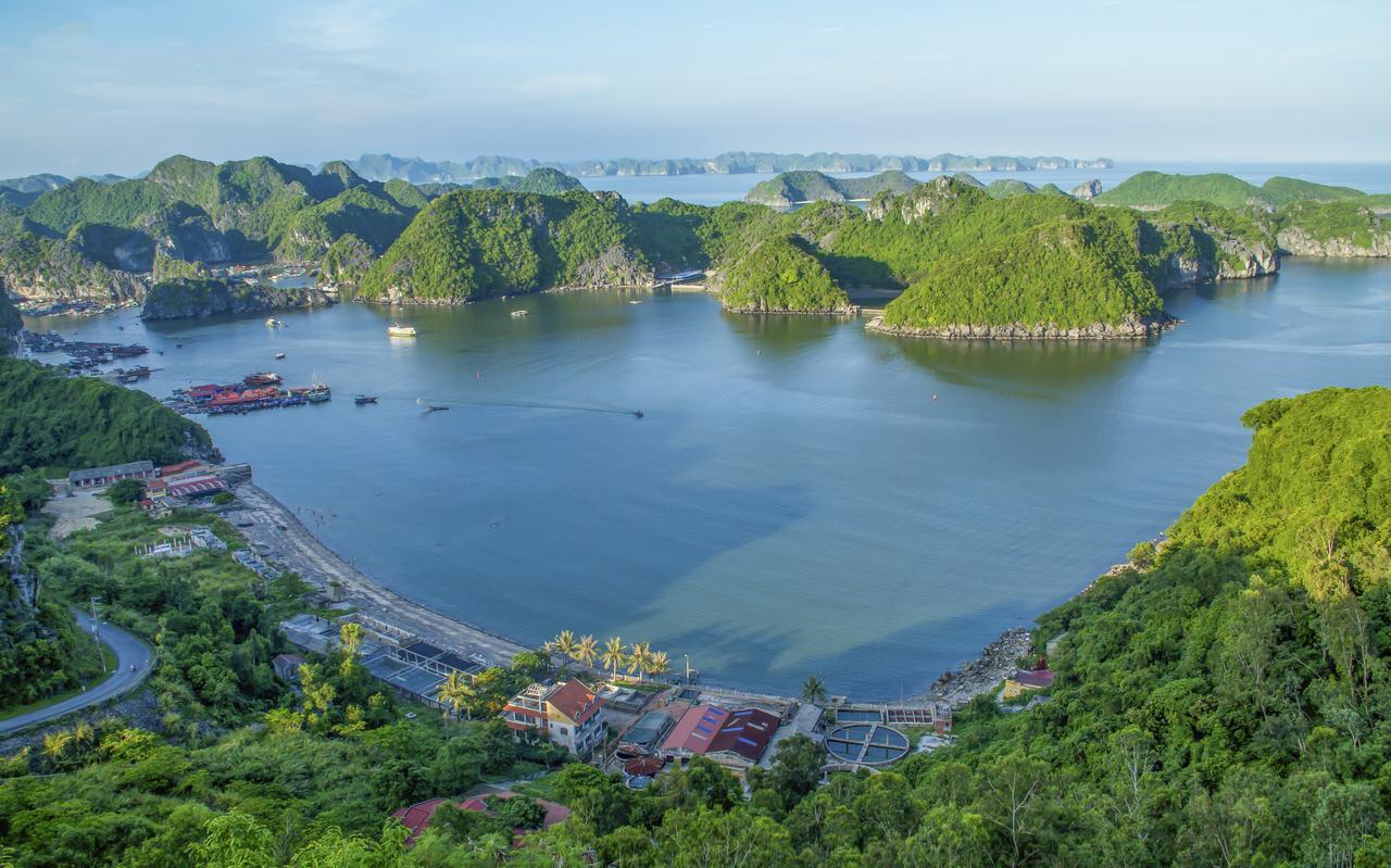 Ngoc Ha Hotel Chan Chau Exteriör bild